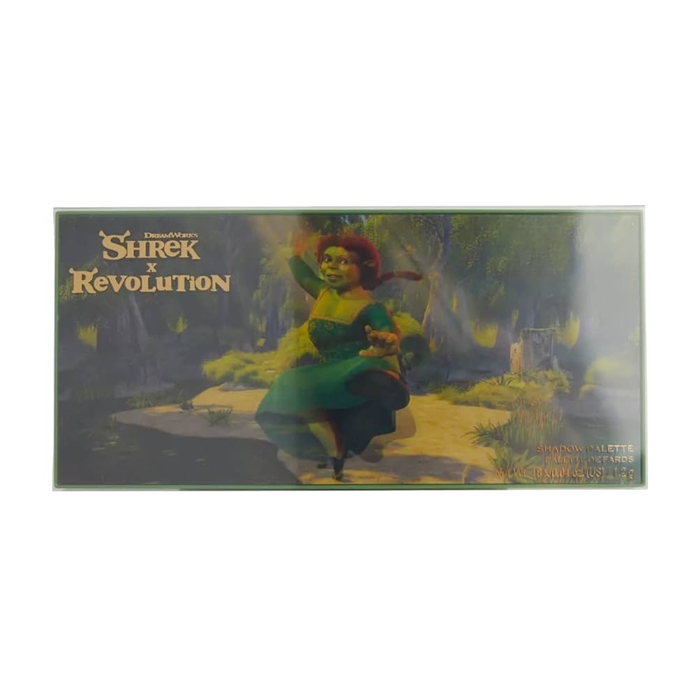 Shrek x I Heart Revolution By Night One Way By Day Another Shadow Palette Makeup